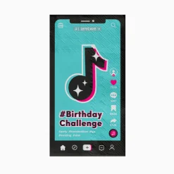#Birthday Challenge Musiknode Servietter
