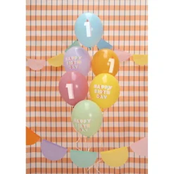 1 Års Fødselsdag Latexballoner