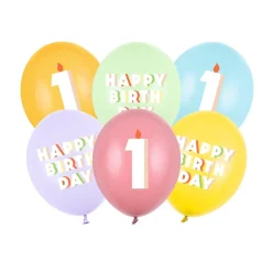 1 Års Fødselsdag Latexballoner
