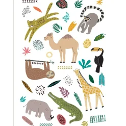 Zoo Party Falske Tatoveringer